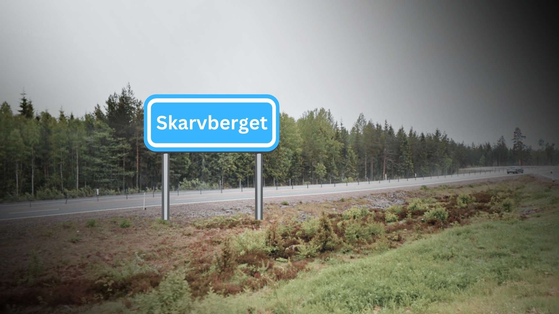 Skarvberget - Vättar, vittror och vålnader sägs orsaka olyckorna på E4:an